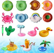 Drainaggi per Piscina - Set da 15 pezzi per Ospiti Piscina - Accessori Piscina per Festa, Parco Acquatico, Spiaggia e Festa Tematica