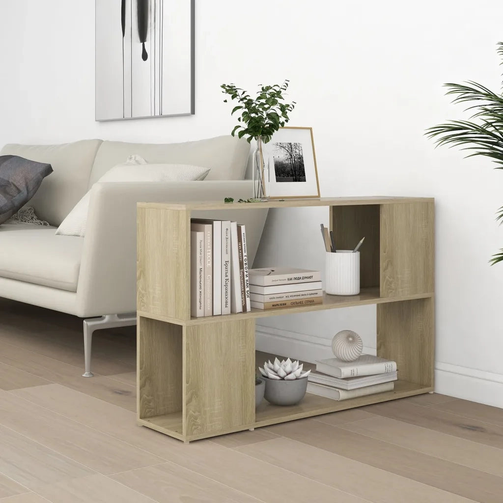 Libreria Rovere Sonoma 100x24x63 cm in Truciolato 809173