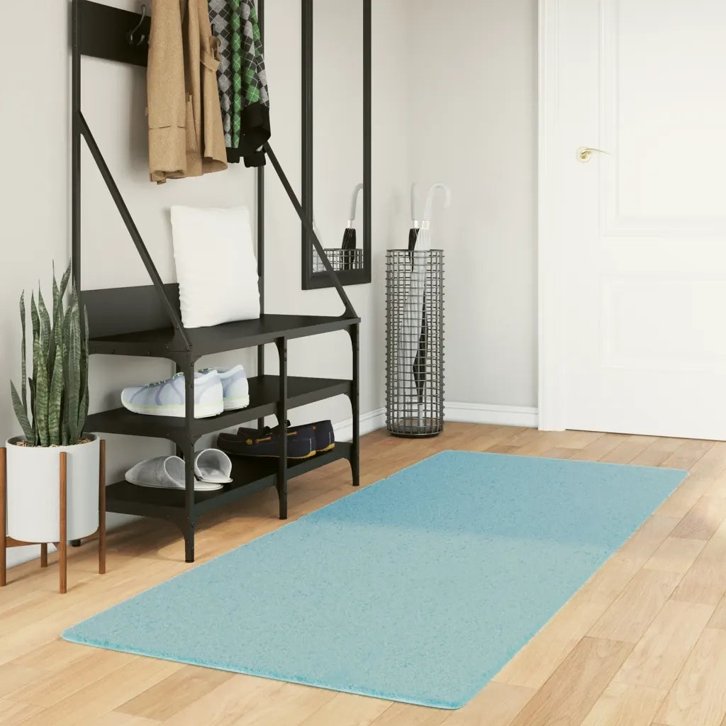Tappeto OVIEDO a Pelo Corto Verde 80x200 cm 375574