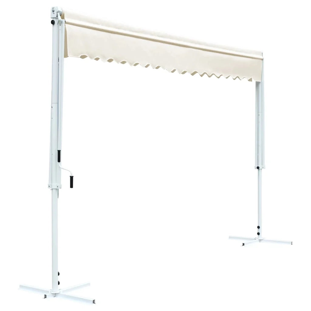 Tenda da sole autoportante 500 x 300 cm color crema 02_0007481