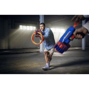 Blaster rotante - ZURU - XSHOT Insanity Mad Mega Barrel - Blaster con canna da 72 dardi e portata di 27 metri