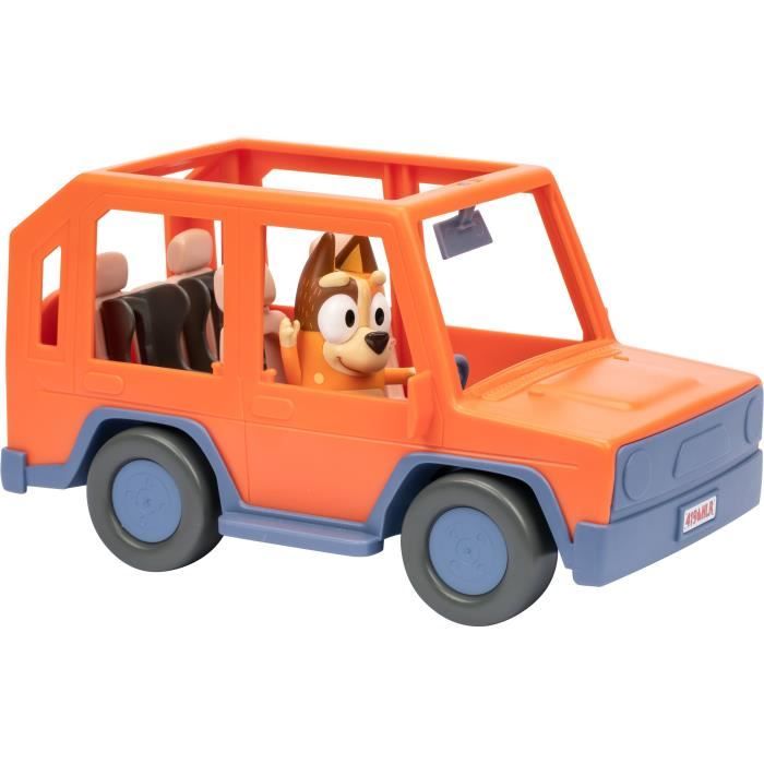 Bluey's Car - BLUEY - Veicolo familiare con statuetta Chilli e accessori