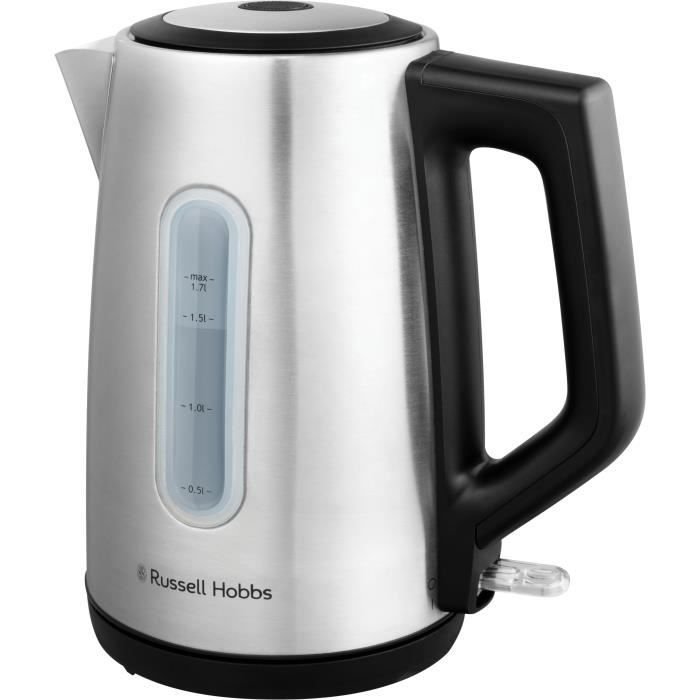 Bollitore - RUSSELL HOBBS - HEATON - 2400 W - 1,7 L - Acciaio inossidabile