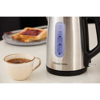 Bollitore - RUSSELL HOBBS - HEATON - 2400 W - 1,7 L - Acciaio inossidabile