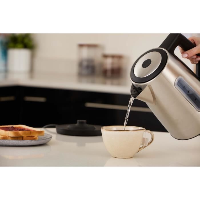 Bollitore - RUSSELL HOBBS - HEATON - 2400 W - 1,7 L - Acciaio inossidabile