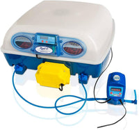 Borotto REAL 49 Expert - Incubatrice Automatica Professionale Brevettata, con Umidificatore Automatico Sirio - per 49 Uova o 196 Uova Piccole