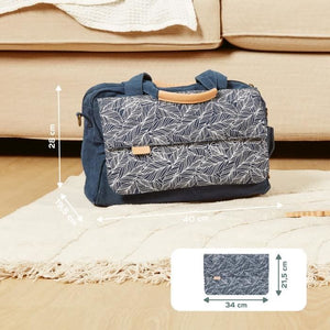 Borsa fasciatoio Day to Day Babymoov - Trendy e funzionale, Capacità 23 L, Molte tasche, 6 Accessori inclusi, Palmo