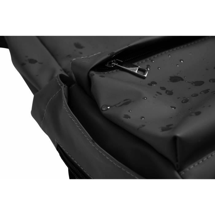 Borsa fasciatoio TINEO CASUAL - Forma a zaino - Grande capacità di stoccaggio - Nera