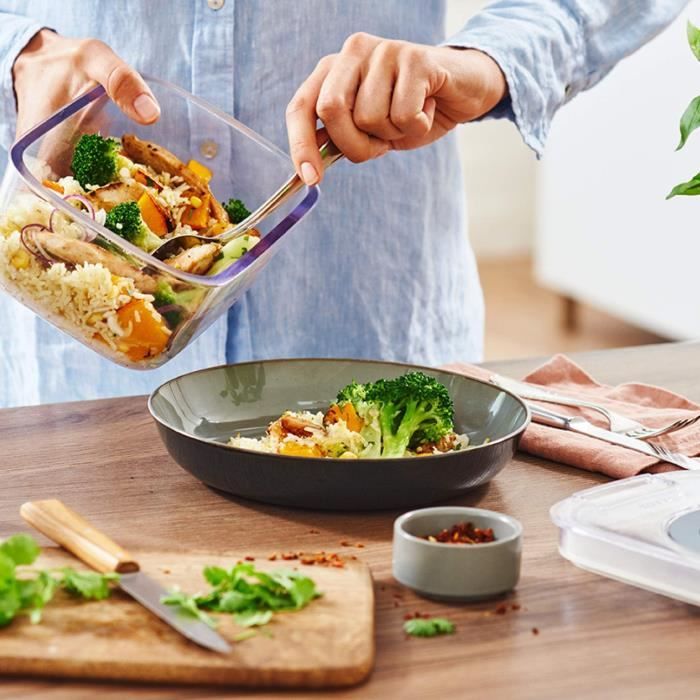 BOSCH - 3 contenitori ermetici sottovuoto: 0,7 L, 1,0 L e 1,5 L - Vassoio raccogligocce - Indicatore giorno e mese - Tritan