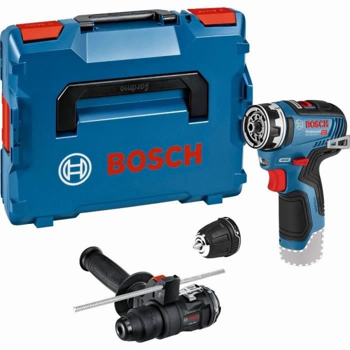 Bosch Professional GSR 12V-35 FC + GFA 12-H + GFA 12-B + trapano avvitatore L-BOXX - 06019H300B
