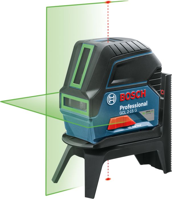 BOSCH PROFESSIONAL Livello laser combinato GCL 2-15 G set