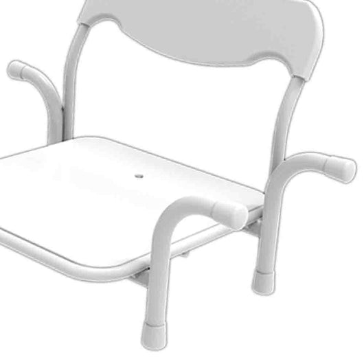 Sedile inox per vasca standard nylon