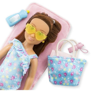 Box Zoé in spiaggia COROLLE GIRLS - bambola manichino - 5 accessori - 28 cm - A partire da 4 anni
