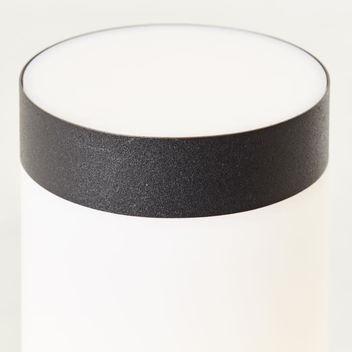 BRILLIANT - DODY Paletto da esterno - sensore incluso - colore nero - metallo/plastica E27 LED 1x10W