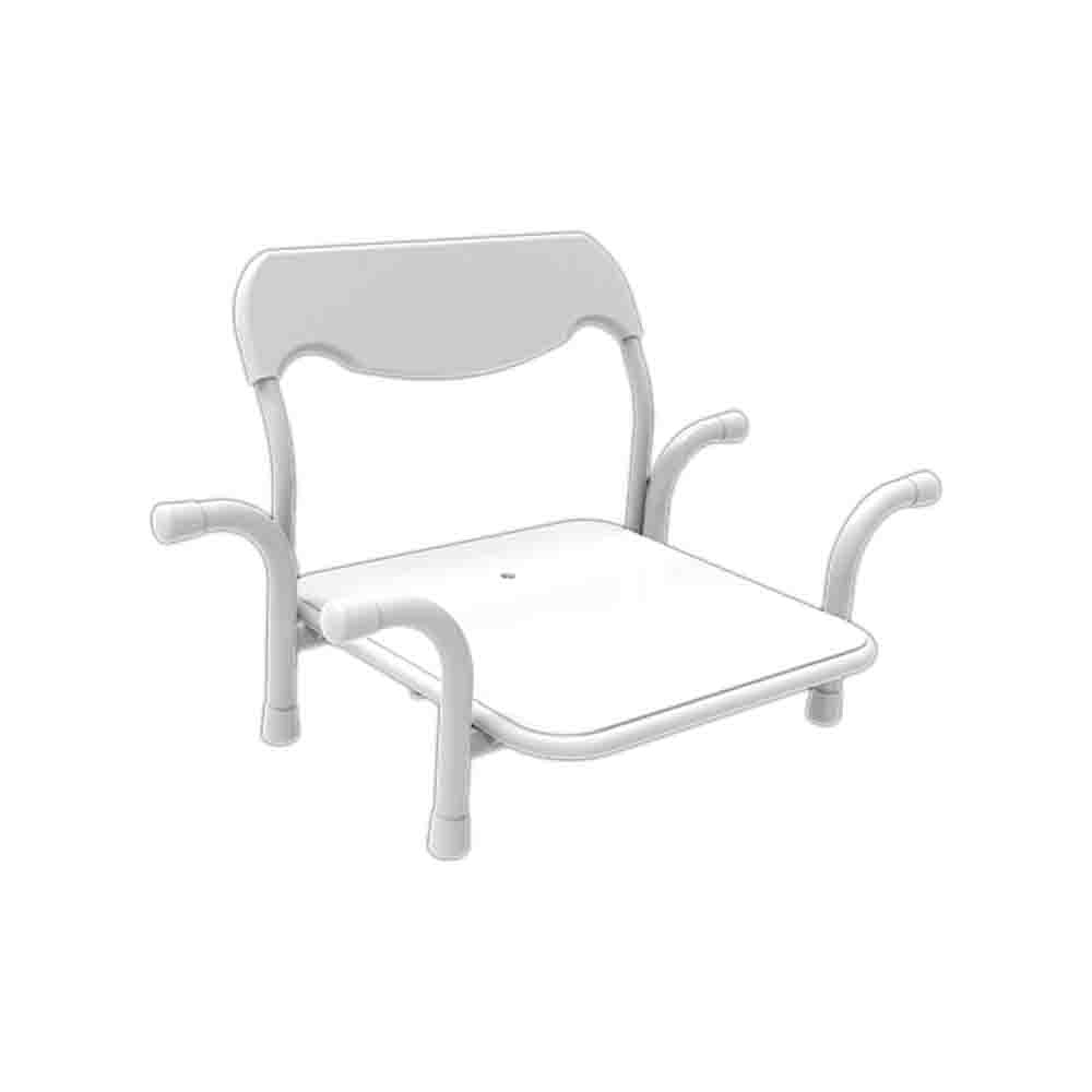 Sedile inox per vasca standard nylon