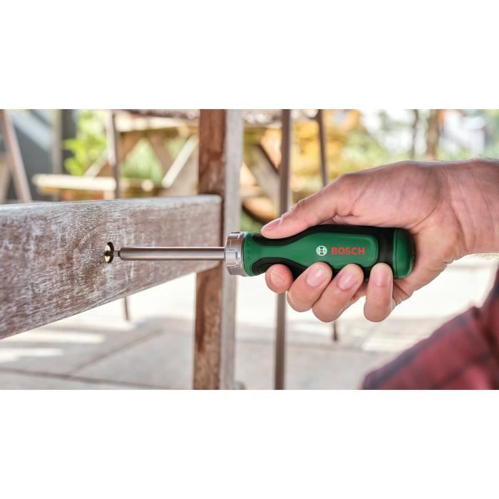 Cacciavite a cricchetto Bosch 12 punte