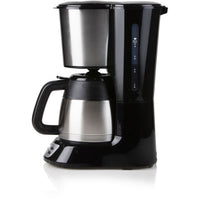 Caffettiera a filtro - DOMO - DO709K - 1000 W - 1 L - 8 tazze - Schermo LCD - Timer 24 ore - Acciaio inossidabile