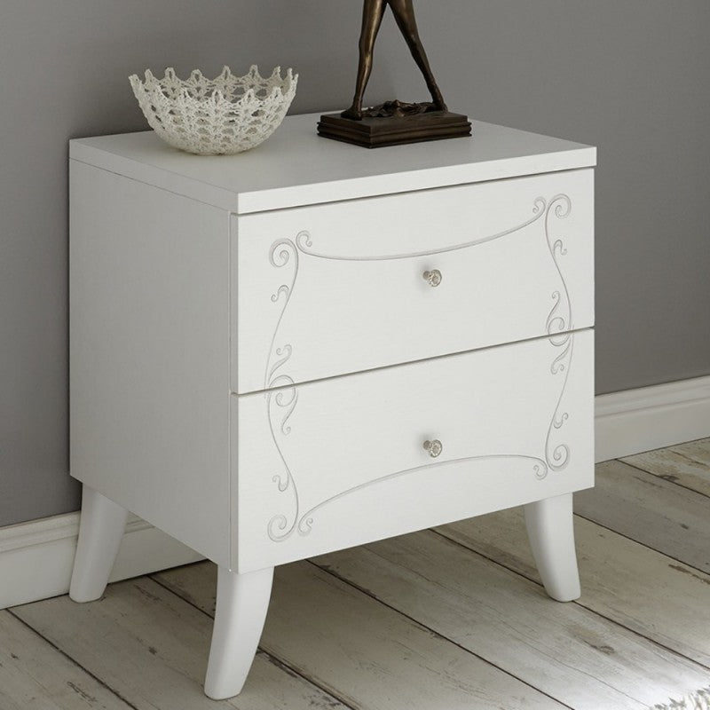 Camera da letto Ararat bianco opaco