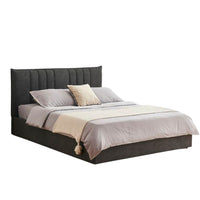 Camera da letto Dorotea armadio 3 ante scorrevoli grigio reina e cenere