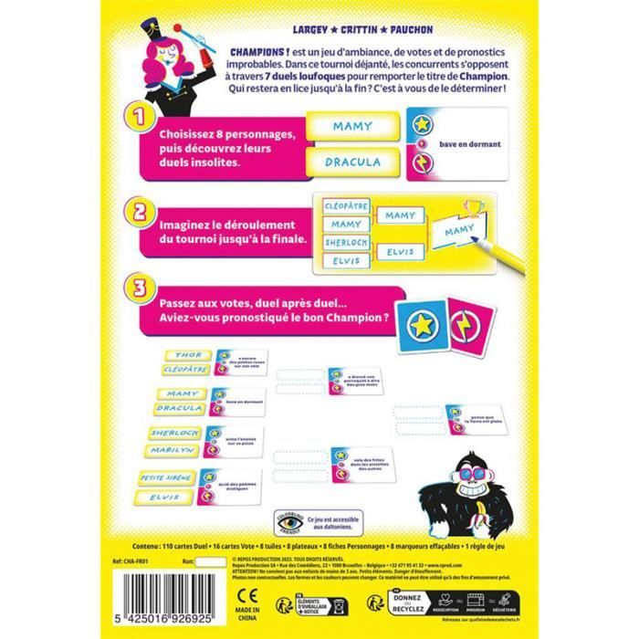 Campioni! - Asmodee - Gioco di società - Dai 10 anni