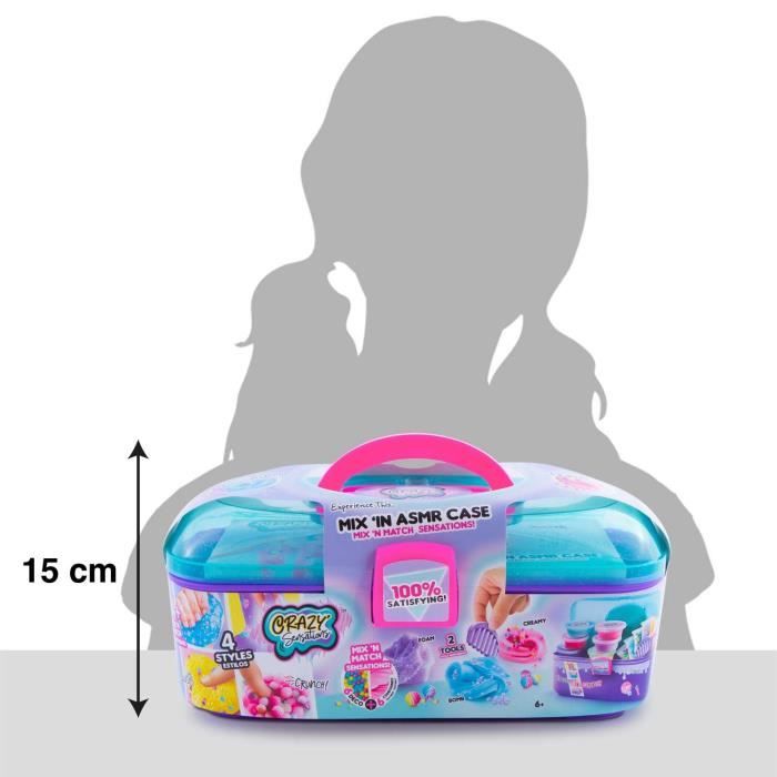 Canal Toys - Custodia ASMR con componenti e trame soddisfacenti - Crazy Sensation - dai 6 anni - SSB007
