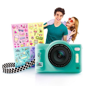 Canal Toys - Photo Creator - Fotocamera digitale Pop Colore Verde - Con scheda SD da 32 GB inclusa
