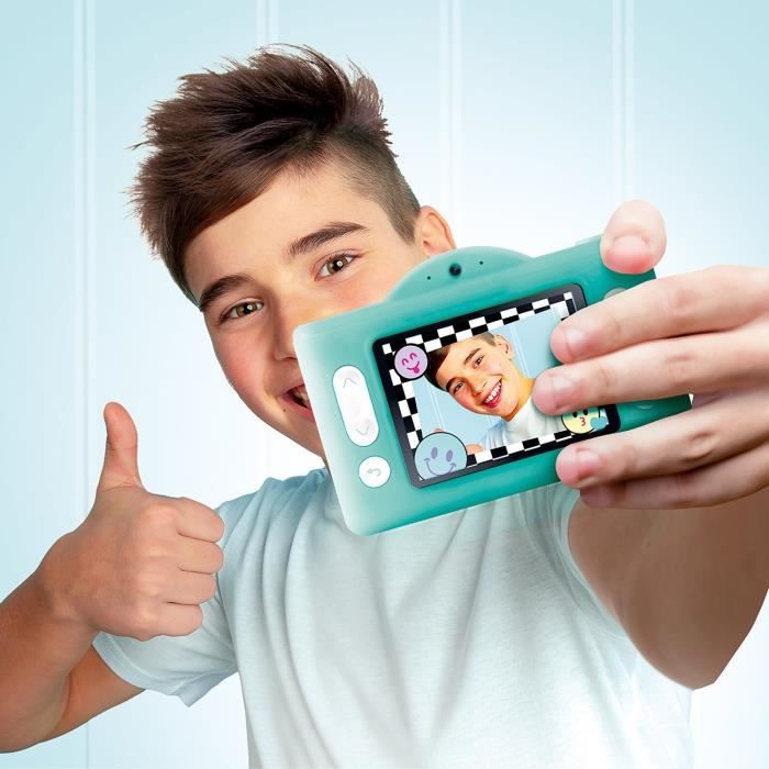 Canal Toys - Photo Creator - Fotocamera digitale Pop Colore Verde - Con scheda SD da 32 GB inclusa