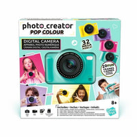 Canal Toys - Photo Creator - Fotocamera digitale Pop Colore Verde - Con scheda SD da 32 GB inclusa