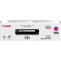 Canon 731 cartuccia toner 1 pz Originale Magenta (Canon 6270B002 [731M] Toner magenta 1.5K pages)
