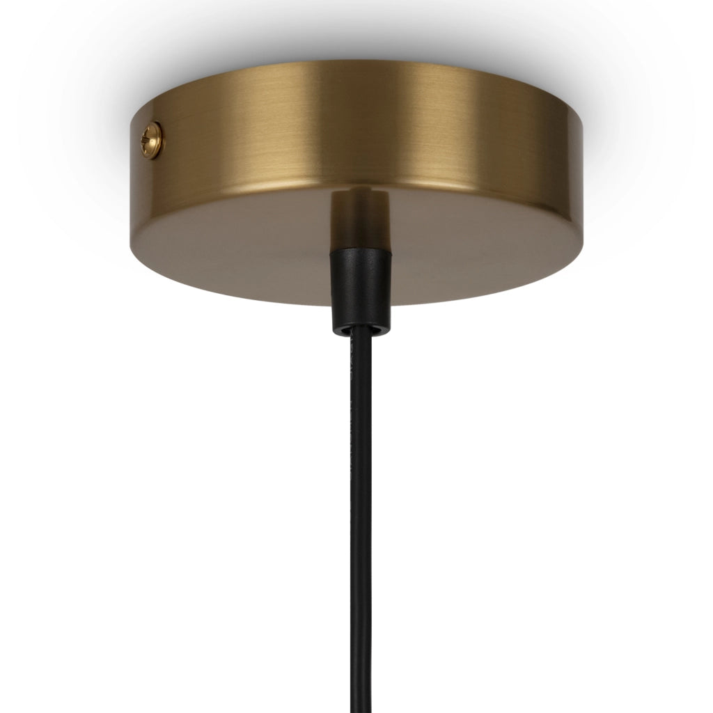 Maytoni Lampadario Contemporaneo Ring 6 luci G9 ottone metallo vetro