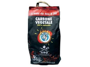 CARBONE CARBONELLA IN SACCHETTI DA KG. 5 PER CAMINETTI BARBECUE GRILL