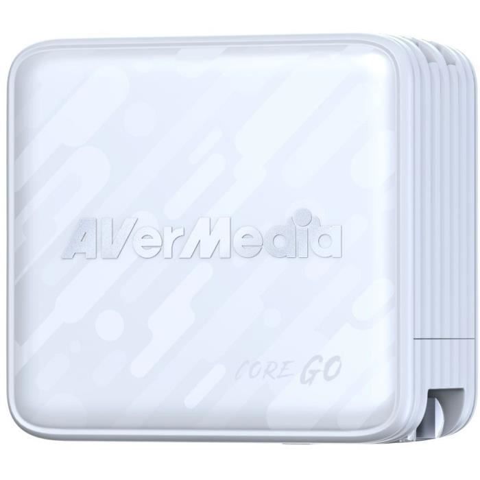 Caricabatterie GaN - AVERMEDIA - 100W con uscita HDMI 4K GC313 Bianco