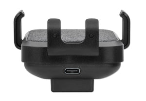 Caricatore rapido da Auto Wireless 10W doppio aggancio e sensore touch