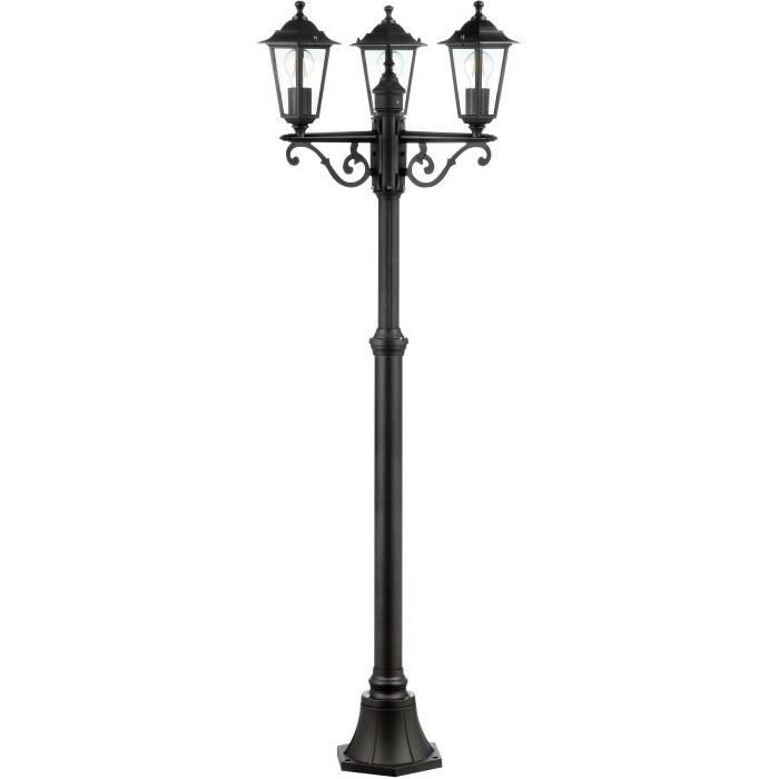 Carleen Outdoor Lamp 3L, nero, E27 max 60w, lampadina non incluso