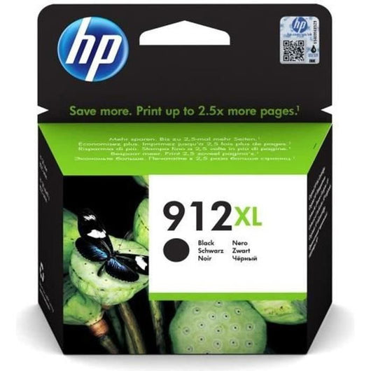 Carrello HP 912XL 3YL84AE. Inchiostro originale nero ad alta capacità - HP OfficeJet Pro 8022/8023/8024/8025