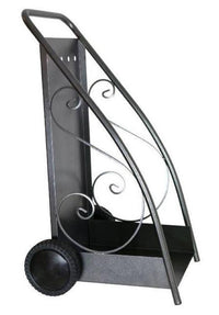 CARRELLO PORTALEGNA CLASSICO IN FERRO MODELLO PESANTE CM. 40X52X90H