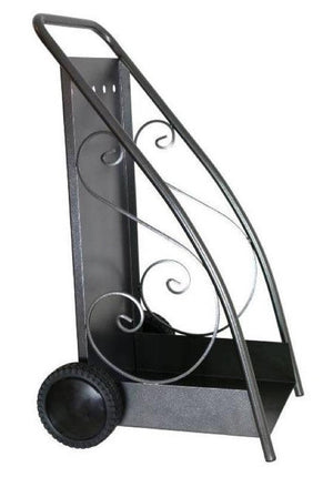 CARRELLO PORTALEGNA CLASSICO IN FERRO MODELLO PESANTE CM. 40X52X90H