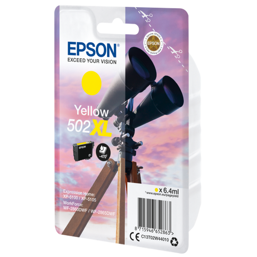 CARTUCCIA EPSON 502XL GIALLO