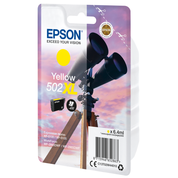 CARTUCCIA EPSON 502XL GIALLO