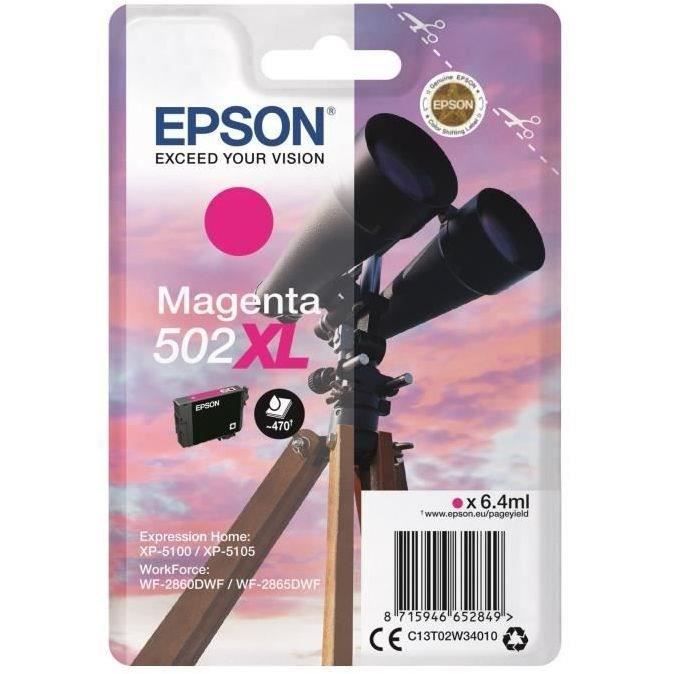 Cartuccia EPSON doppia - Magenta XL 502
