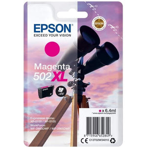 Cartuccia EPSON doppia - Magenta XL 502