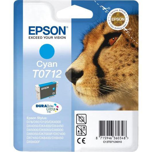 CARTUCCIA EPSON T0712 CYANO