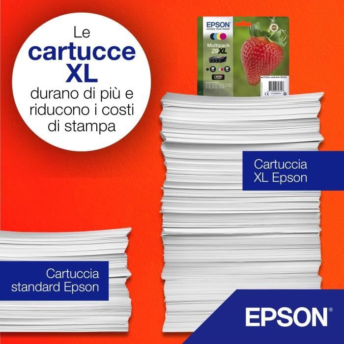 Cartuccia EPSON T2982 - Fragola - Ciano