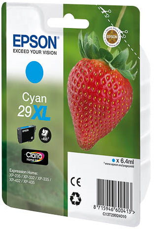 CARTUCCIA EPSON T29XL CY FRAGOLA