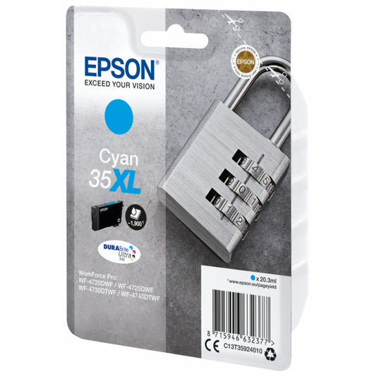 CARTUCCIA EPSON T35XL CIANO