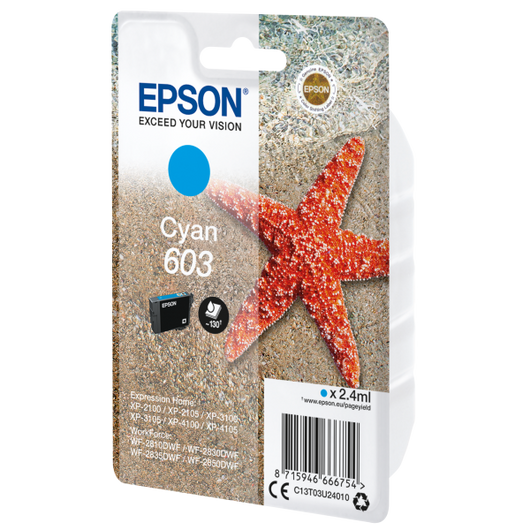 CARTUCCIA EPSON T603 CYAN 2.4ml