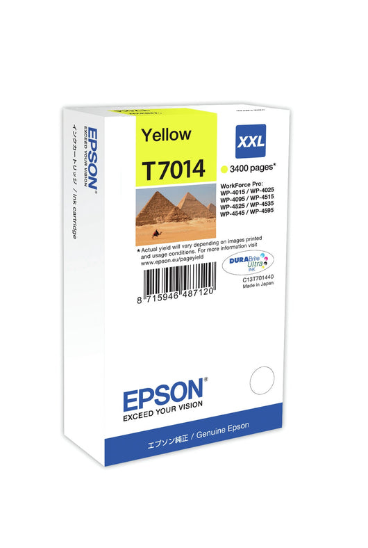 CARTUCCIA EPSON T7014 XXL 3400PG YELLOW