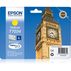 CARTUCCIA EPSON T7034 YELLOW 800PG