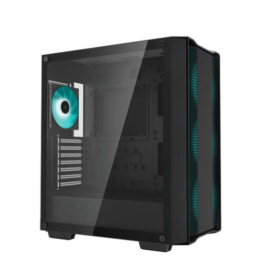 CASE MID TOWER CC560 V2 BLK 3+1x120 LED