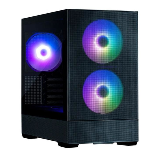 Case Mini Tower per PC senza alimentatore - ZALMAN P30 AIR (Nero) - Micro ATX/Mini-ITX - 3x140mm A-RGB - Mesh - USB-C/3.0/Audio HD